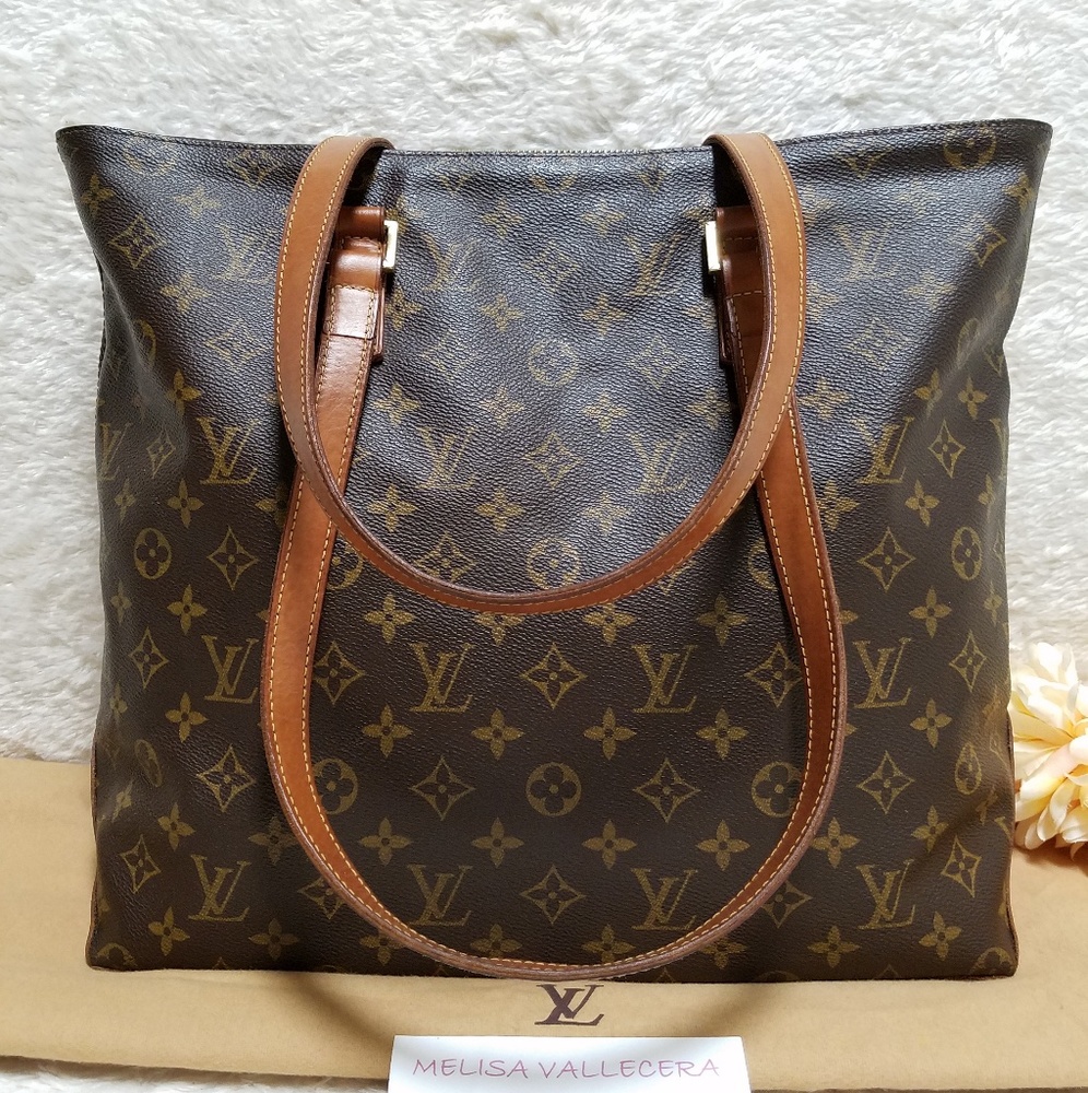 Louis Vuitton Cabas Mezzo Tote Bag Monogram
